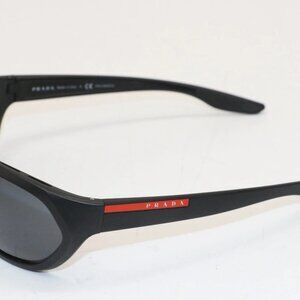 Prada SPS18U Sunglasses 66-17-135 - Black/Red